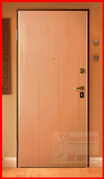 Porta Blindata Rivestimenti Lisci